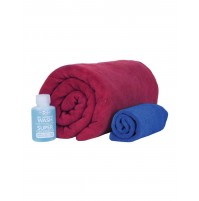 Sea to Summit Microfibre Tek Towel Wash Kit - Towel, Face Cloth & Wash